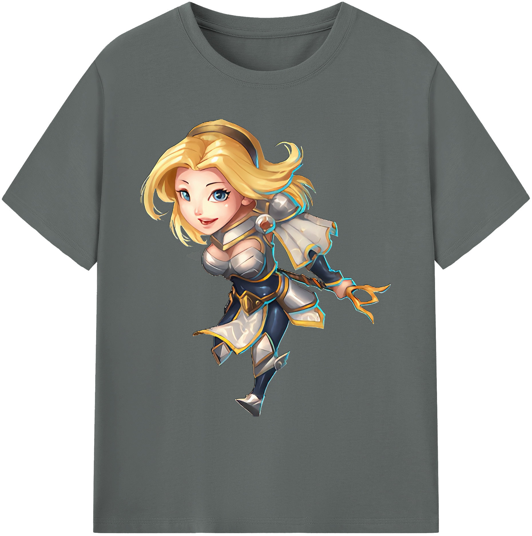 リーグ・オブ・レジェンド League of Legends LOL 綿100％ メンズ半袖Tシャツ｜肌触りやわらか＆通気性